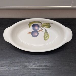 NEW Villeroy & Bosch Cascara 15” Vilbofour Plum Fine China Serving Dish